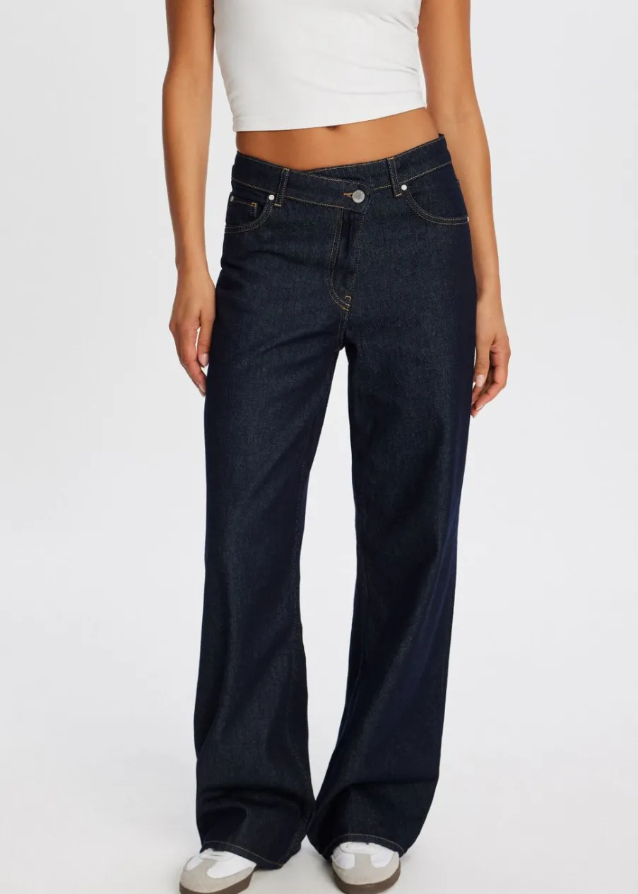 The Sting Asymmetrische jeans<DAMES Jeans