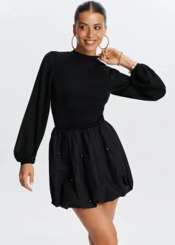 The Sting Ballon top met glitter<DAMES Tops