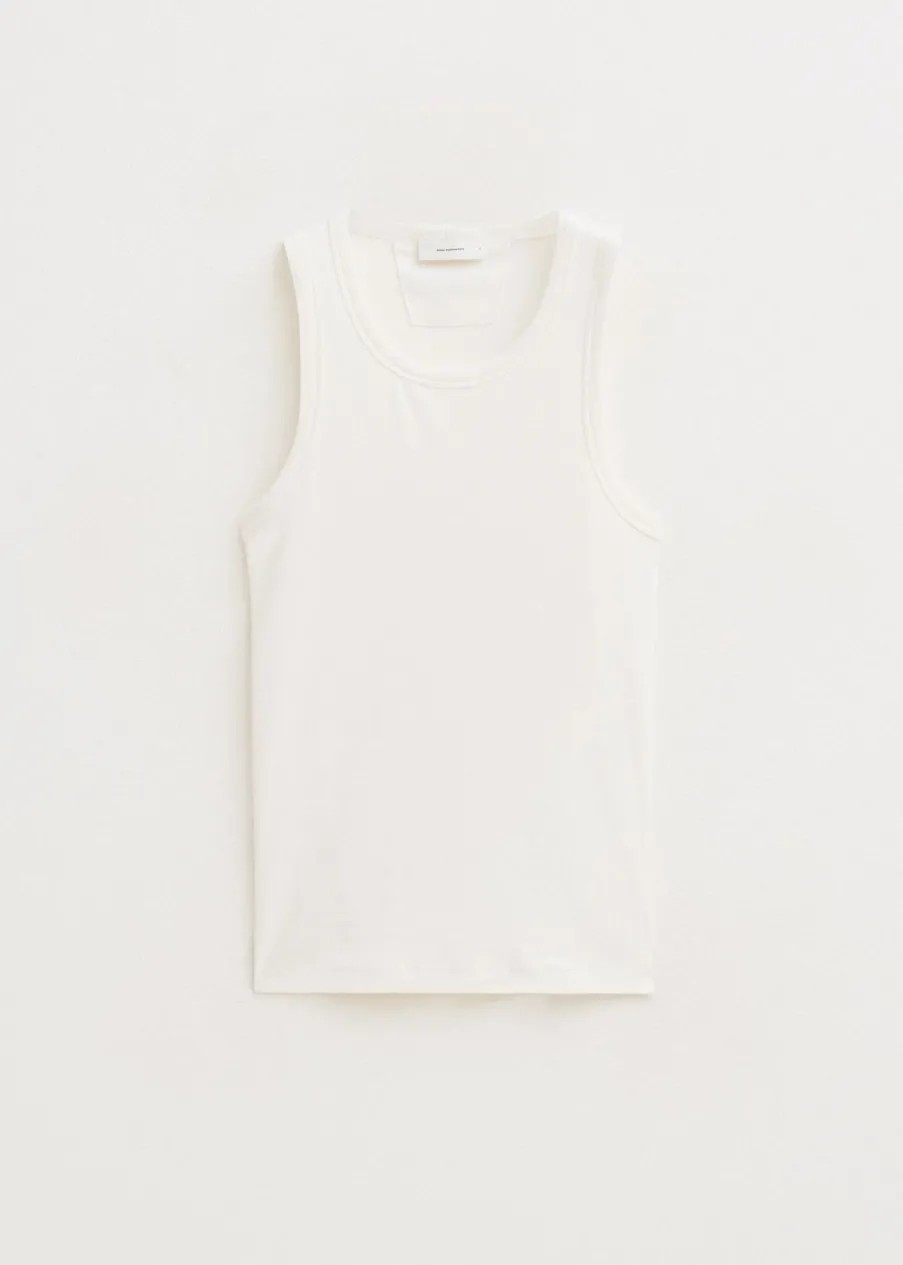 The Sting Basic rib singlet<Heren Basics