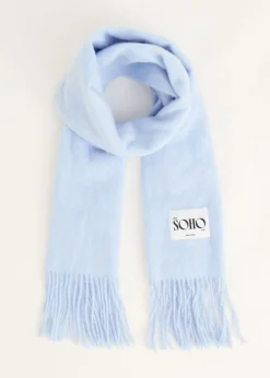 The Sting Basic sjaal met patch<DAMES Sjaals