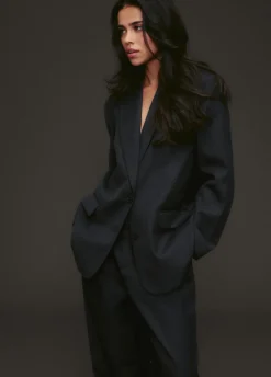 The Sting Blazer met melange look<DAMES Blazers En Gilets