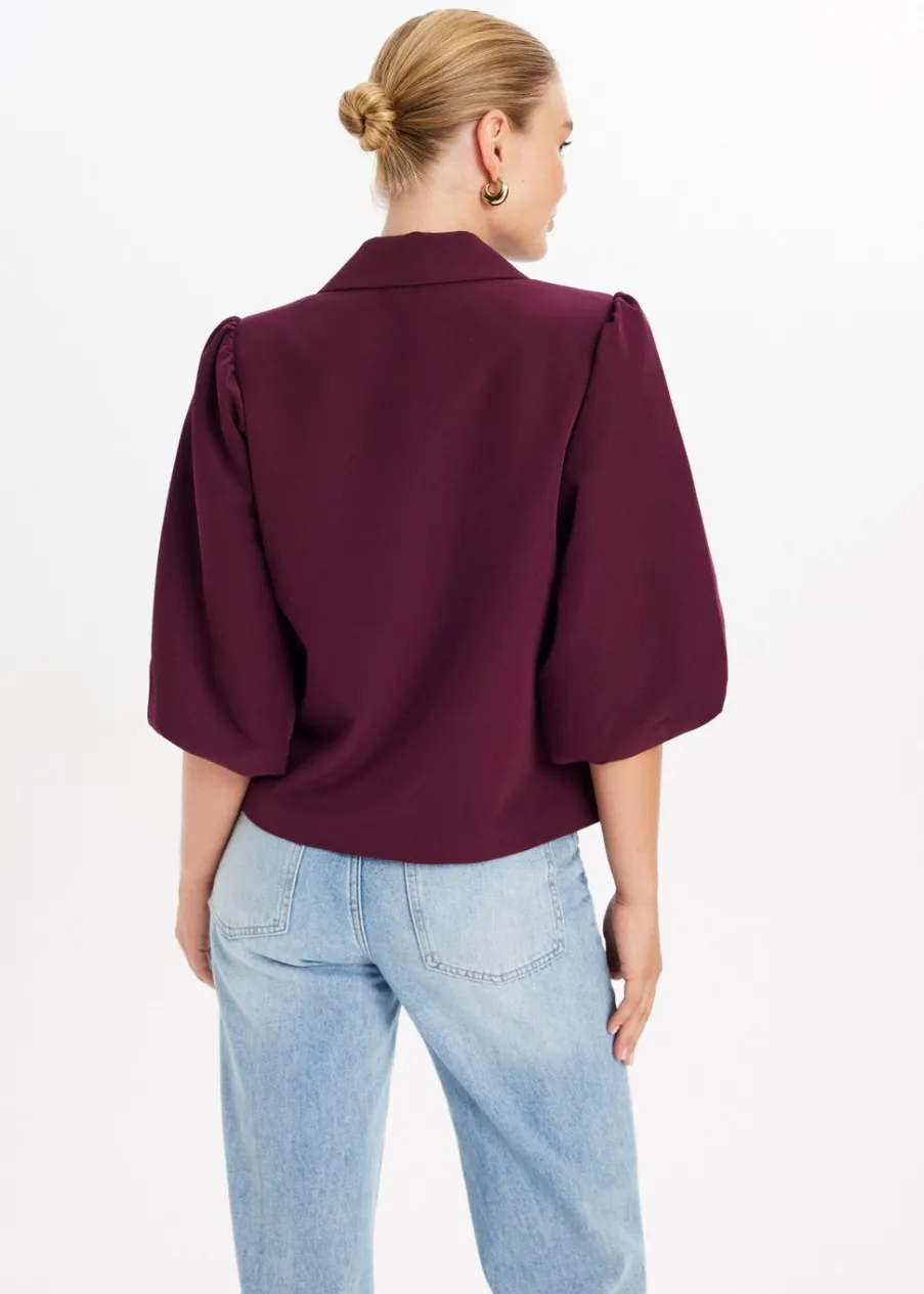 The Sting Blazer met pofmouwen<DAMES Blazers En Gilets