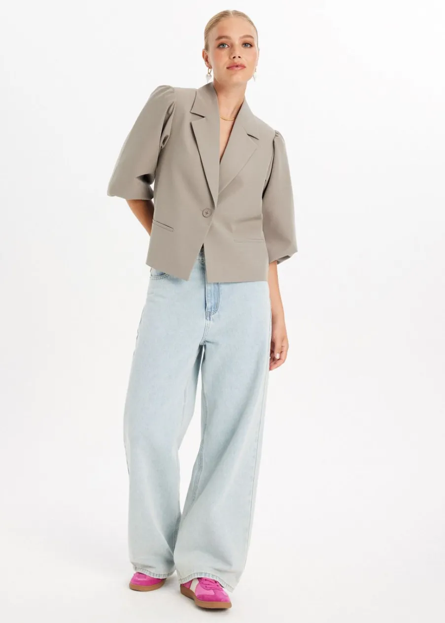 The Sting Blazer met pofmouwen<DAMES Blazers En Gilets