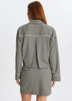 The Sting Blouse met ruitjes<DAMES Blouses