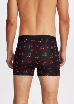 The Sting Boxer met print kersen<Heren Ondergoed