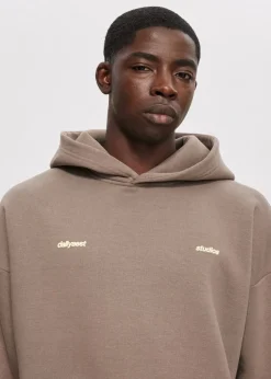 The Sting Boxy hoodie met backprint<Heren Sweaters En Hoodies