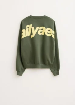 The Sting Boxy sweater met print<Heren Sweaters En Hoodies