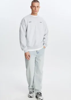 The Sting Boxy sweater met print<Heren Sweaters En Hoodies