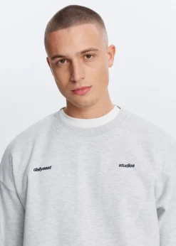 The Sting Boxy sweater met print<Heren Sweaters En Hoodies