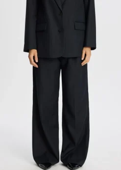 The Sting Broek met melange look<DAMES Broeken