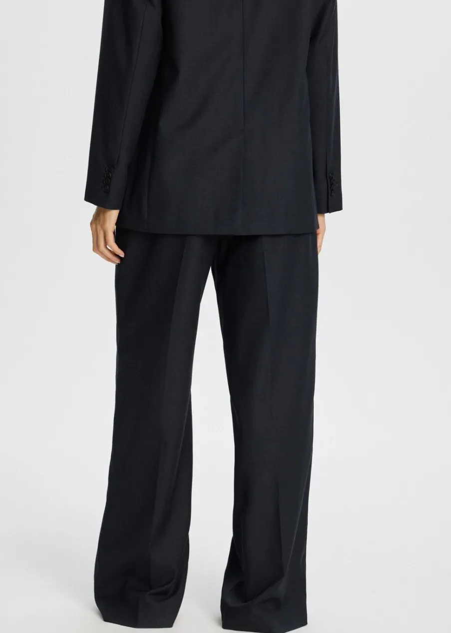 The Sting Broek met melange look<DAMES Broeken