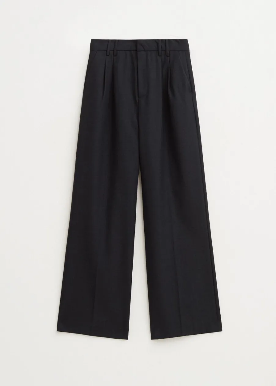 The Sting Broek met melange look<DAMES Broeken