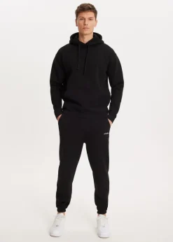 The Sting Brushed cuffed sweatpants<Heren Basics|Broeken