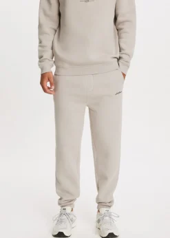 The Sting Brushed cuffed sweatpants<Heren Basics|Broeken
