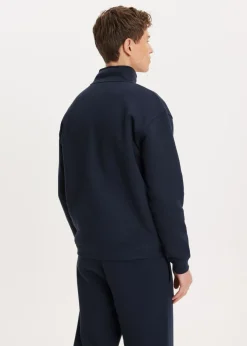 The Sting Brushed half zip sweater<Heren Sweaters En Hoodies