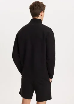 The Sting Brushed half zip sweater<Heren Sweaters En Hoodies