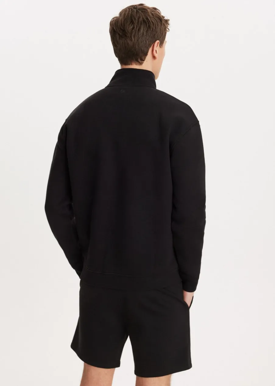 The Sting Brushed half zip sweater<Heren Sweaters En Hoodies