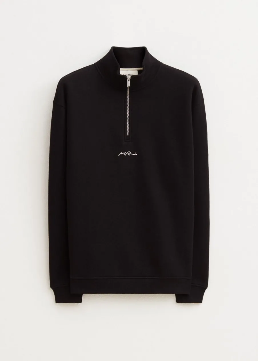 The Sting Brushed half zip sweater<Heren Sweaters En Hoodies