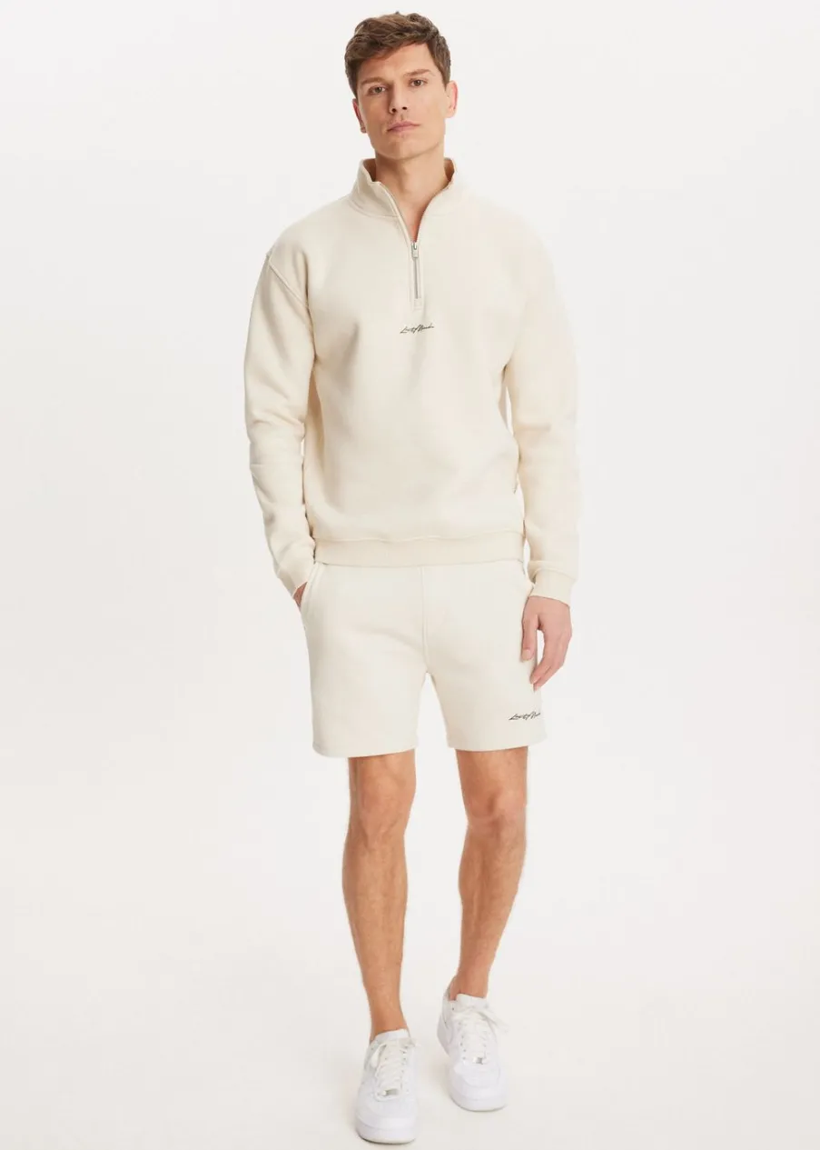 The Sting Brushed half zip sweater<Heren Sweaters En Hoodies