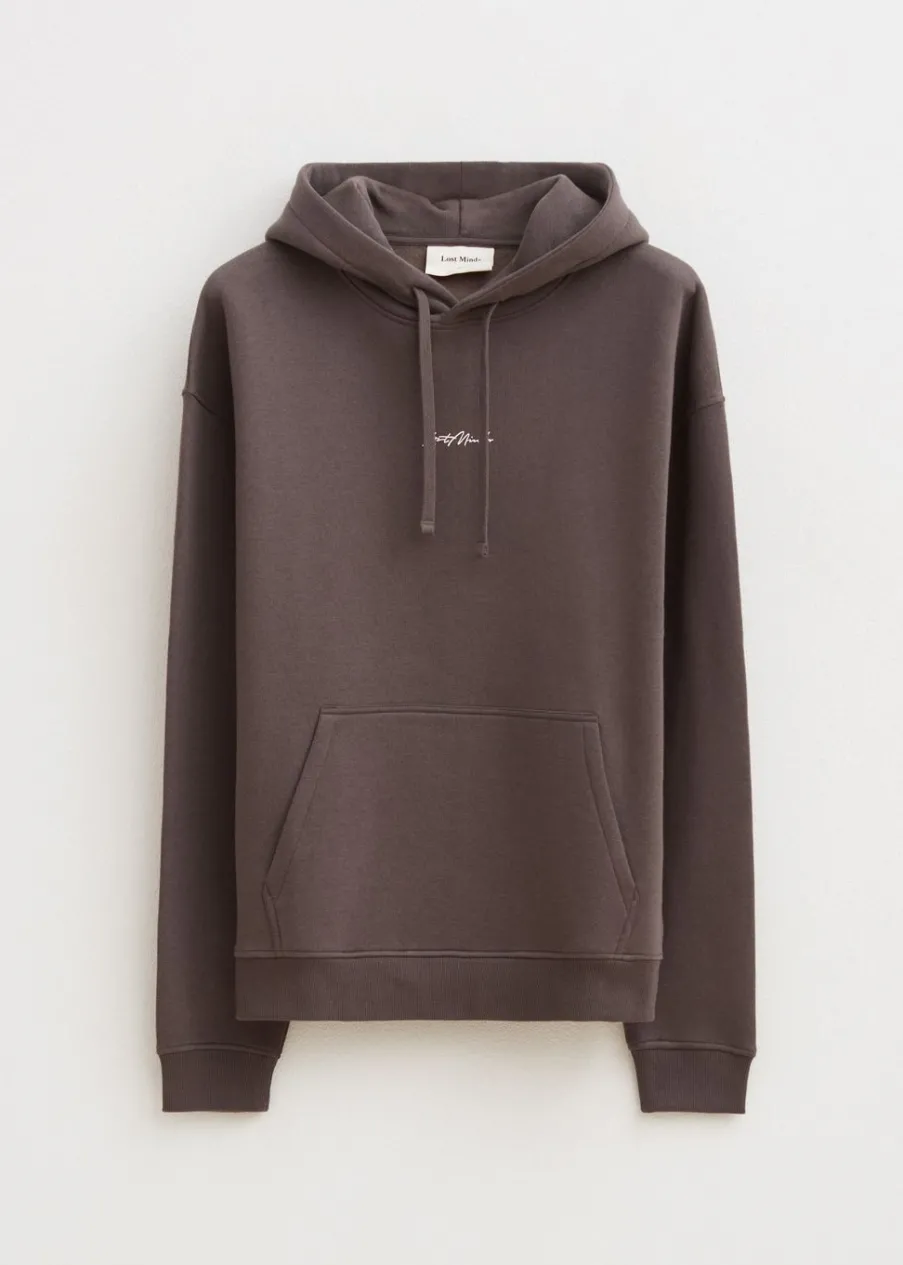 The Sting Brushed hoodie met logo<Heren Sweaters En Hoodies