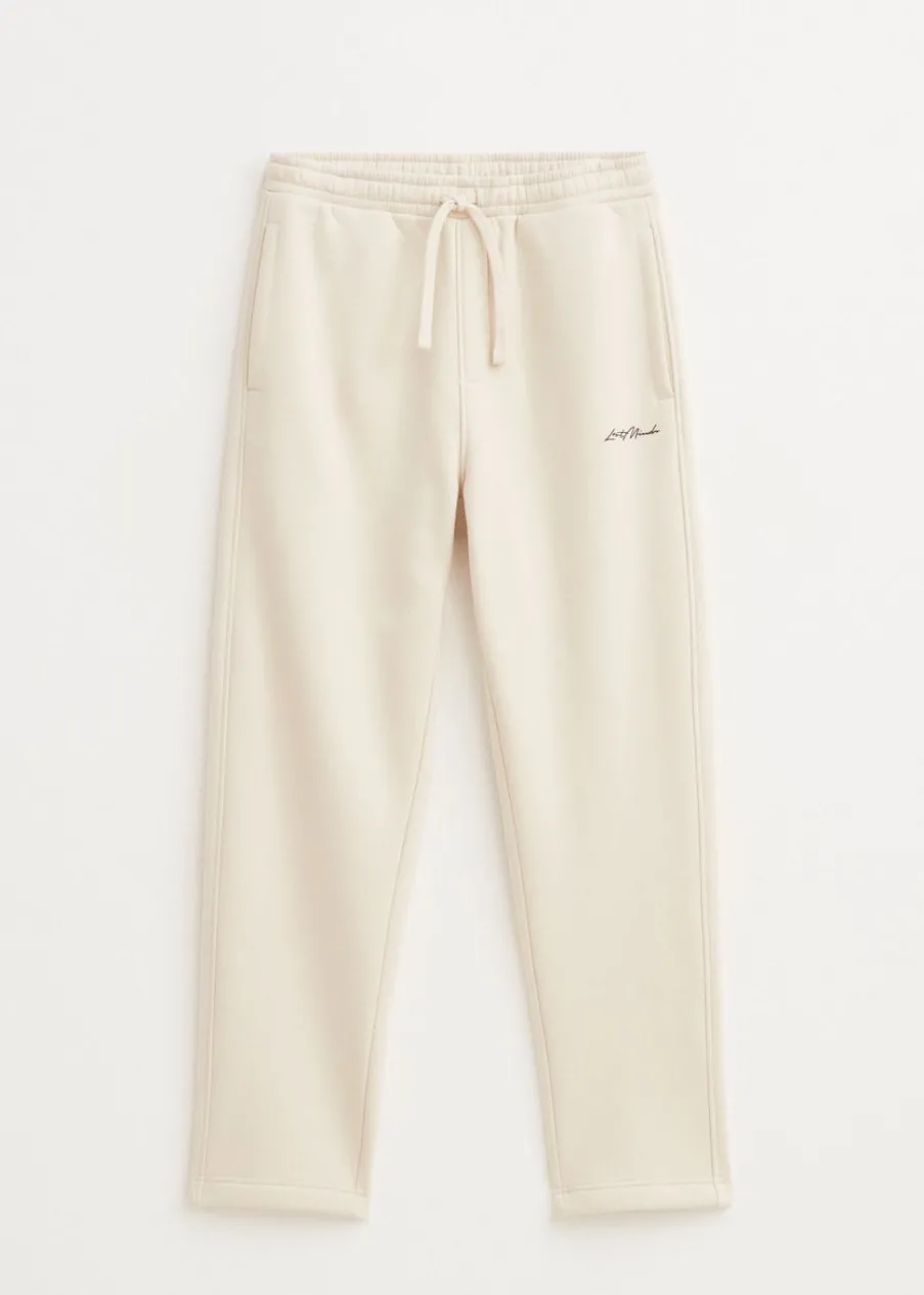 The Sting Brushed straight leg joggingbroek<Heren Basics|Broeken