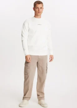 The Sting Brushed written sweater<Heren Sweaters En Hoodies