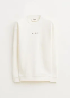 The Sting Brushed written sweater<Heren Sweaters En Hoodies