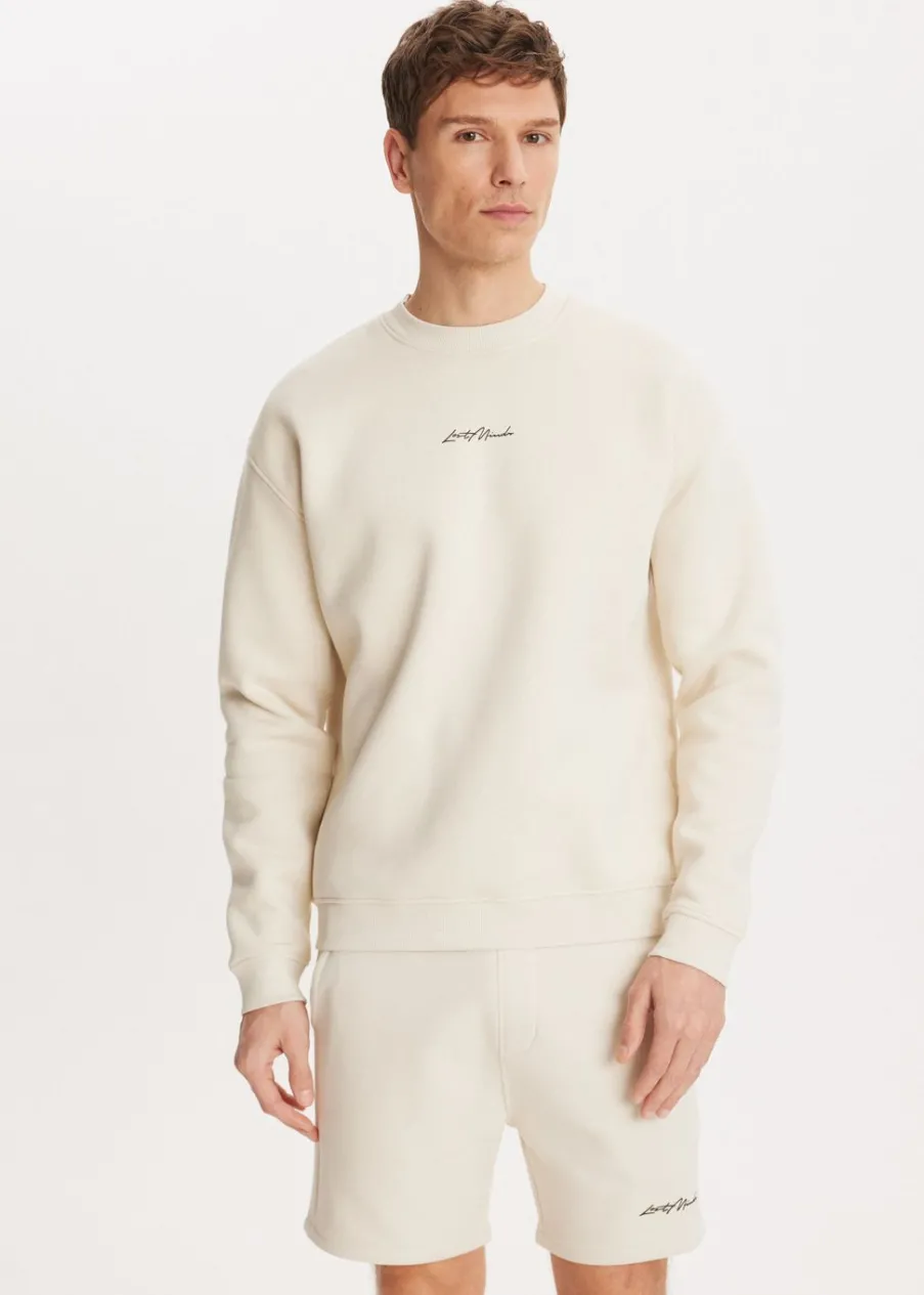 The Sting Brushed written sweater<Heren Sweaters En Hoodies