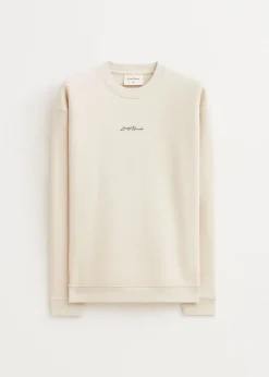 The Sting Brushed written sweater<Heren Sweaters En Hoodies