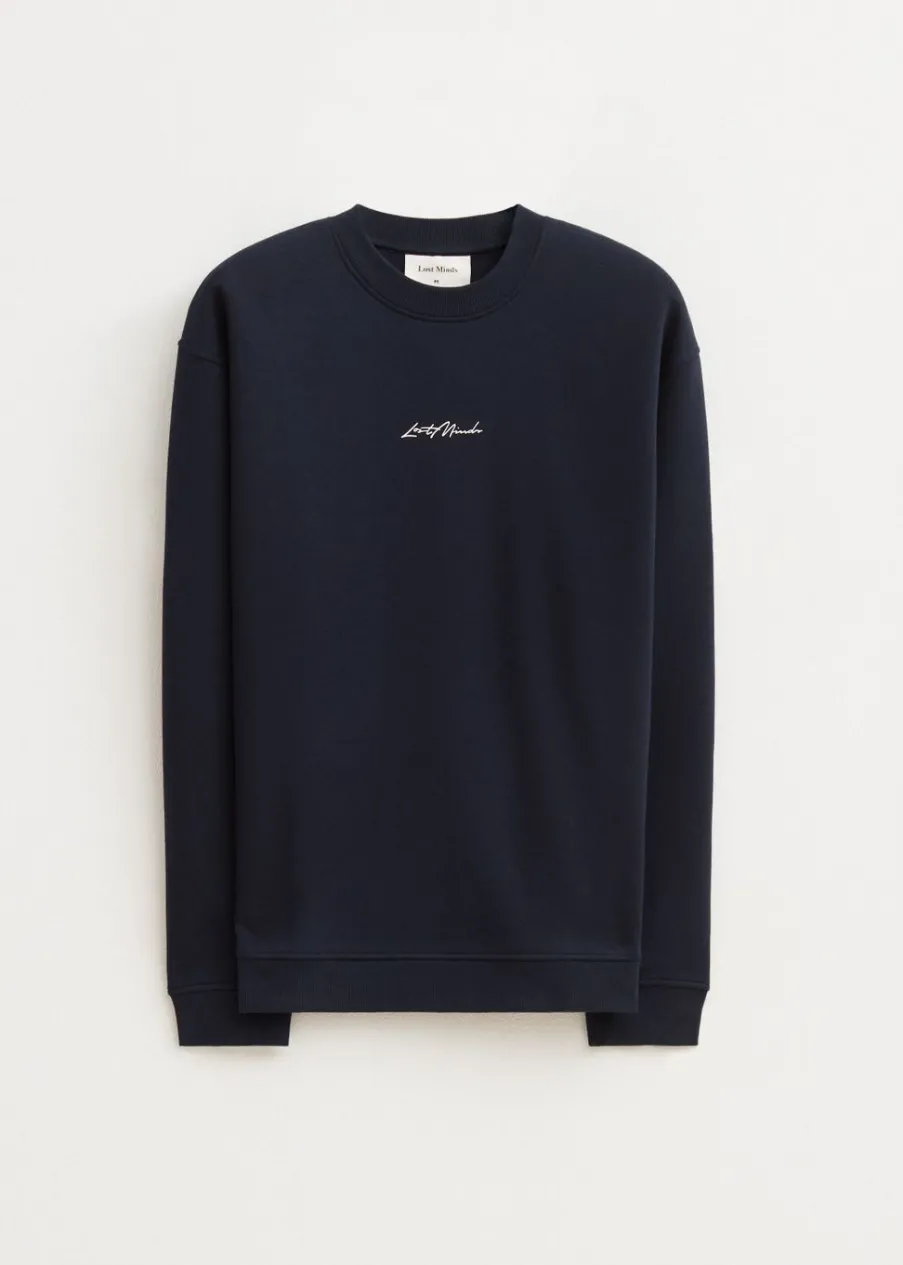 The Sting Brushed written sweater<Heren Sweaters En Hoodies