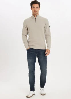 The Sting Chenille half zip trui<Heren Truien En Vesten