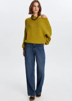 The Sting Chunky off-shoulder trui<DAMES Truien En Vesten