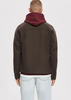 The Sting Conor overshirt met rits<Heren Overshirts