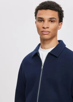 The Sting Conor overshirt met rits<Heren Overshirts