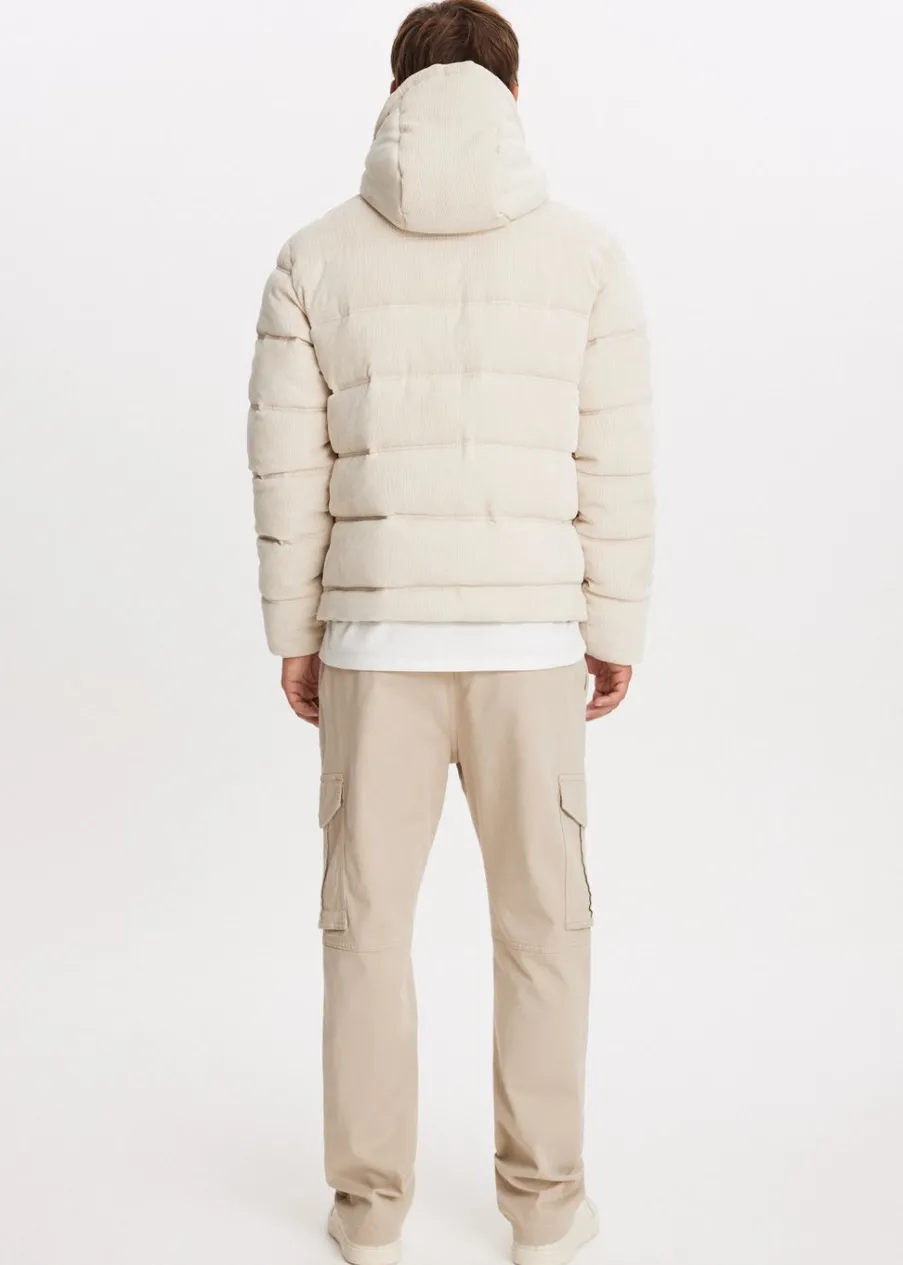 The Sting Corduroy gewatteerde jas<Heren Jassen