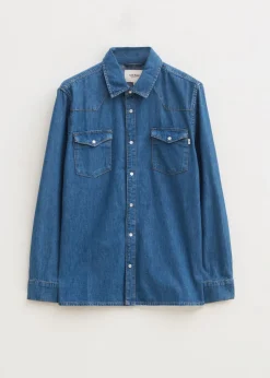 The Sting Denim overhemd<Heren Overhemden