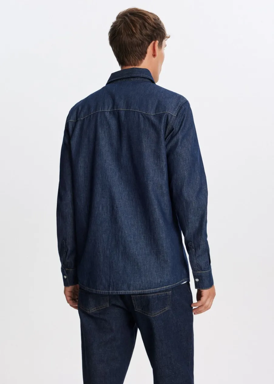The Sting Denim overhemd<Heren Overhemden