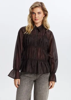 The Sting Doorschijnende blouse<DAMES Blouses