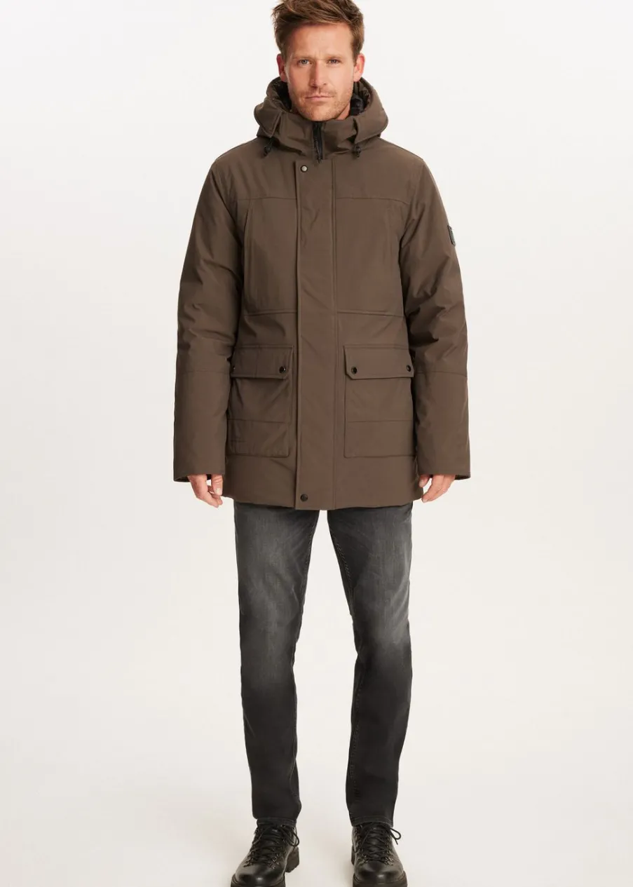 The Sting Field gewatteerde parka<Heren Jassen