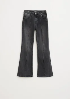 The Sting Flared jeans met pintuck<DAMES Jeans