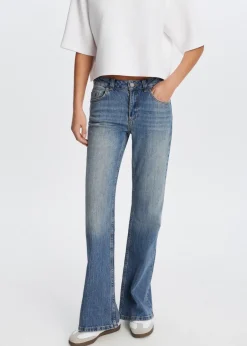 The Sting Flared jeans met printdetail<DAMES Jeans