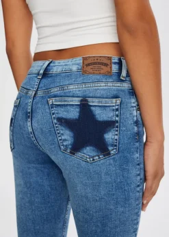 The Sting Flared jeans met sterren<DAMES Jeans