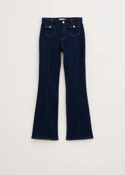 The Sting Flared jeans met zakken<DAMES Jeans