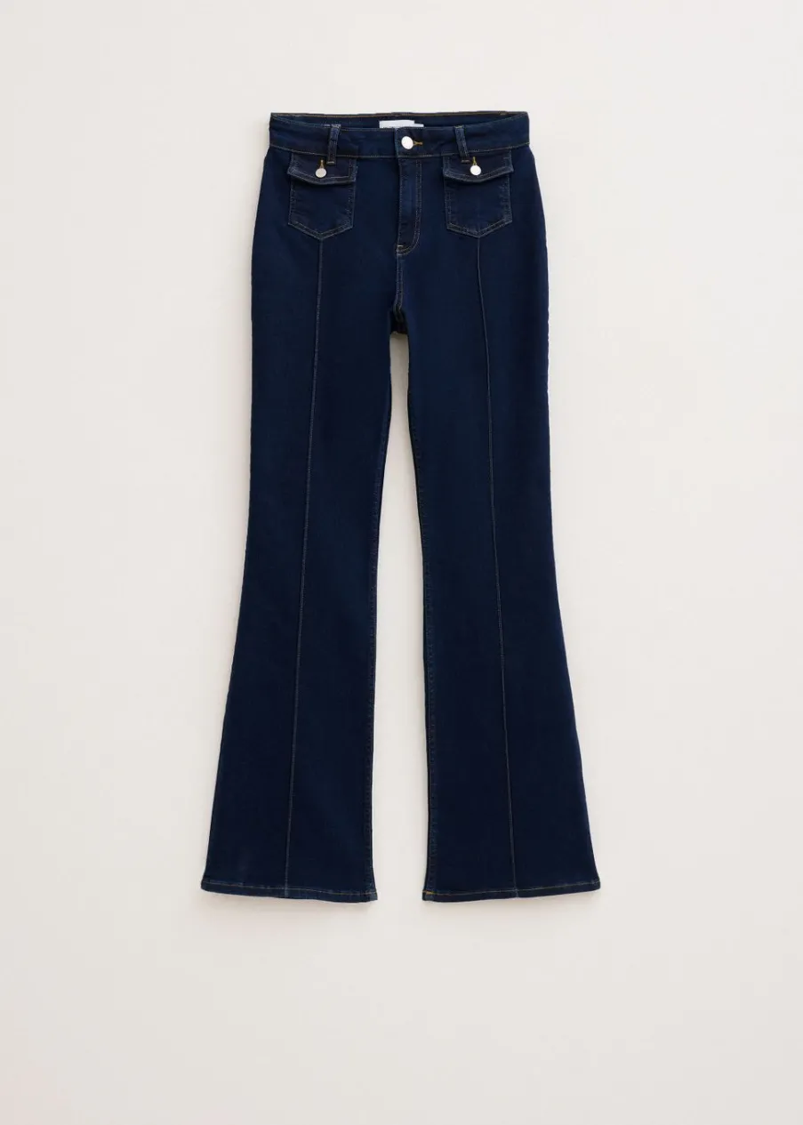 The Sting Flared jeans met zakken<DAMES Jeans