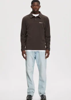 The Sting Fleece polo<Heren Polo's|Sweaters En Hoodies