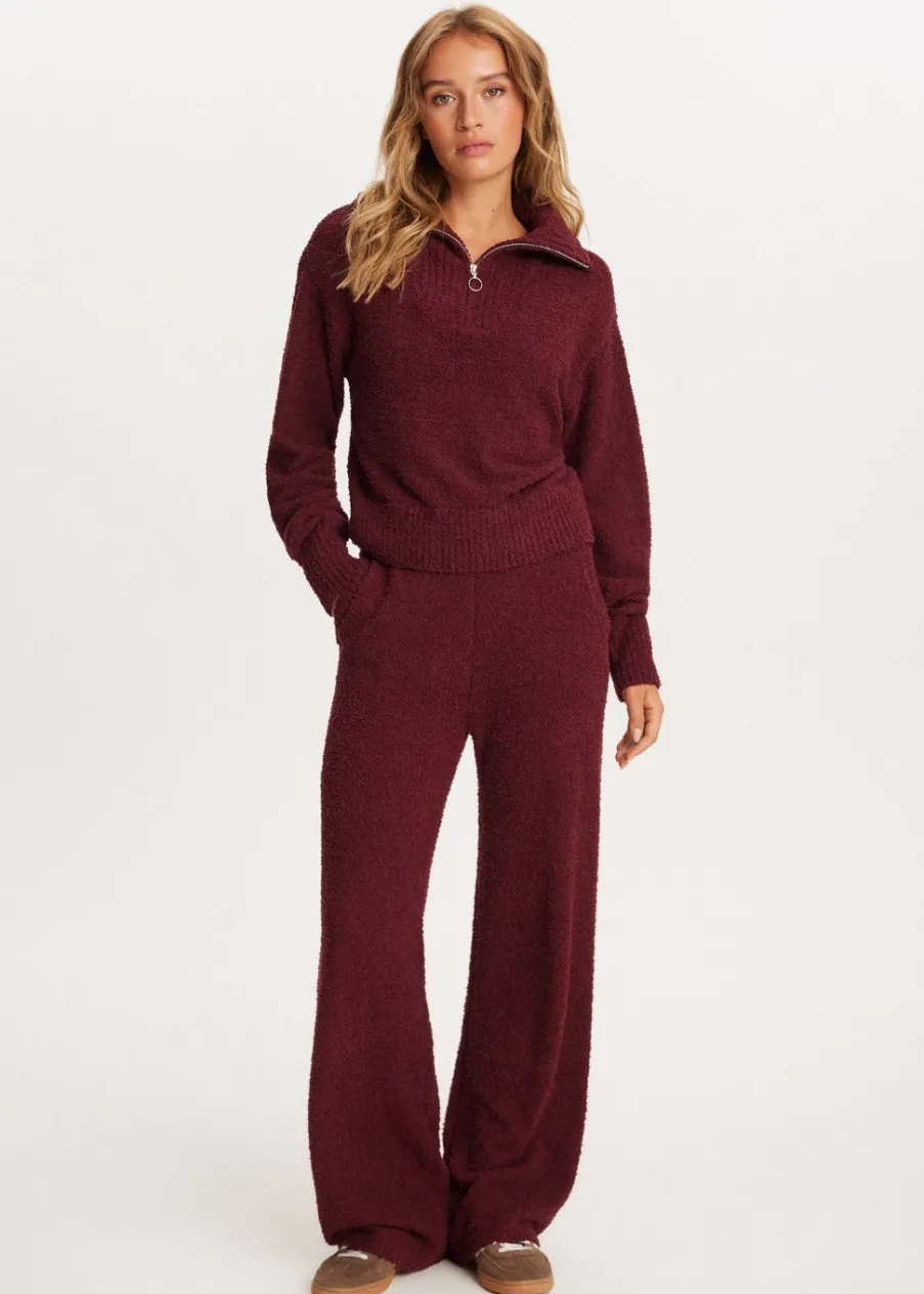 The Sting Fluffy half zip trui<DAMES Truien En Vesten