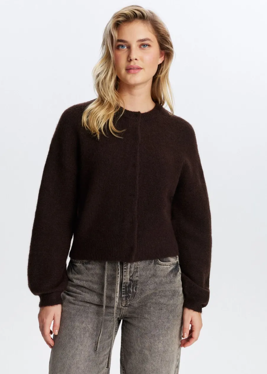 The Sting Gebreid vest lange mouwen<DAMES Truien En Vesten