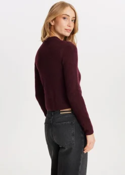 The Sting Gebreid vest met knopen<DAMES Basics|Truien En Vesten