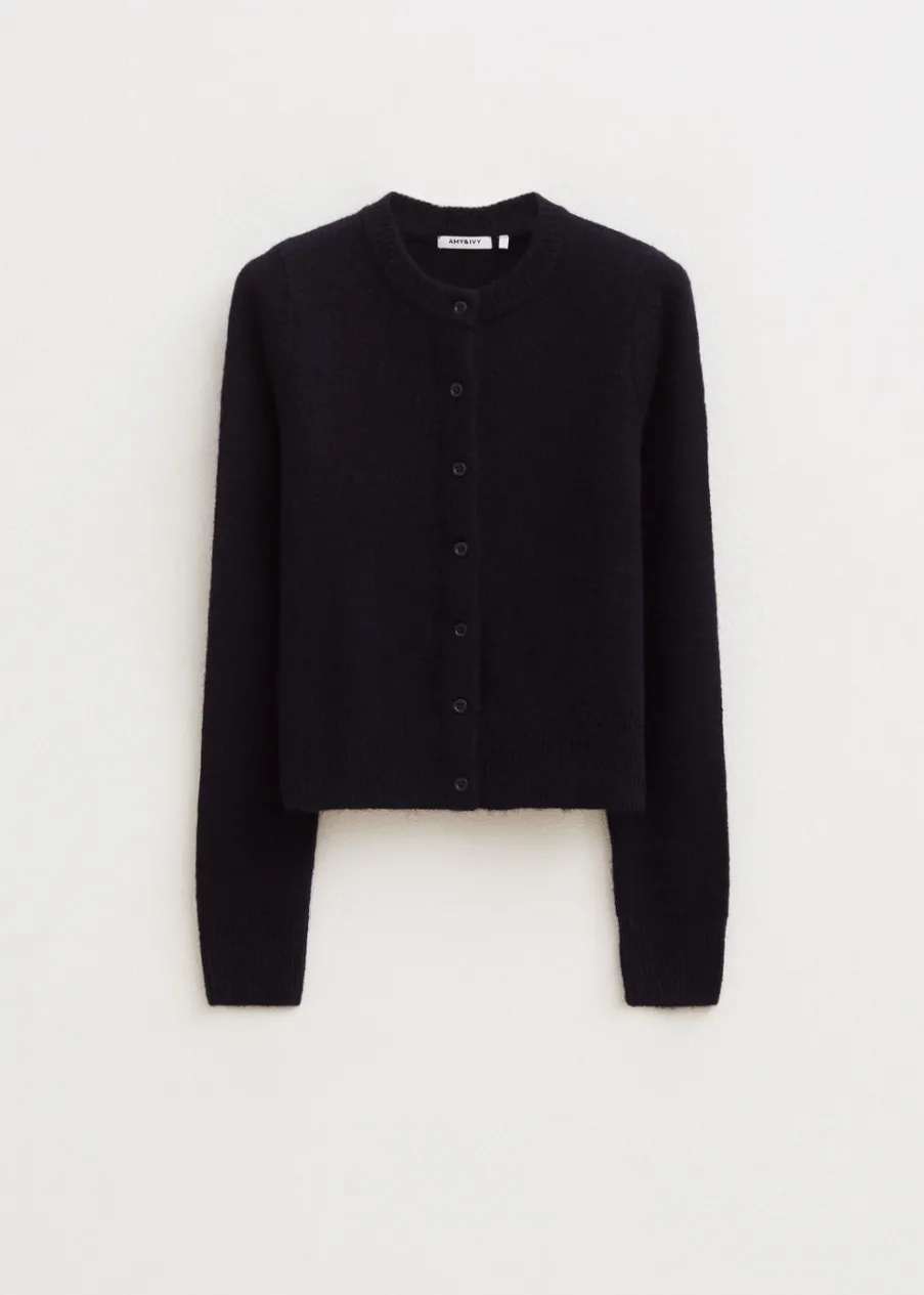 The Sting Gebreid vest met knopen<DAMES Basics|Truien En Vesten