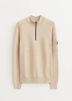 The Sting Gebreide half zip trio<Heren Truien En Vesten